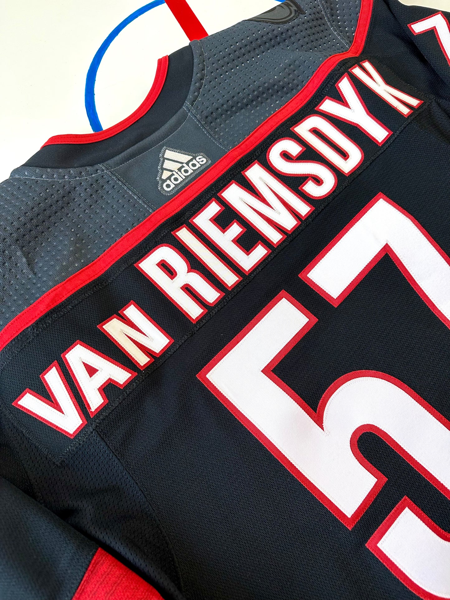 Carolina Hurricanes 2019-2020 Trevor Van Riemsdyk NHL Hockey Jersey (56/XXL)