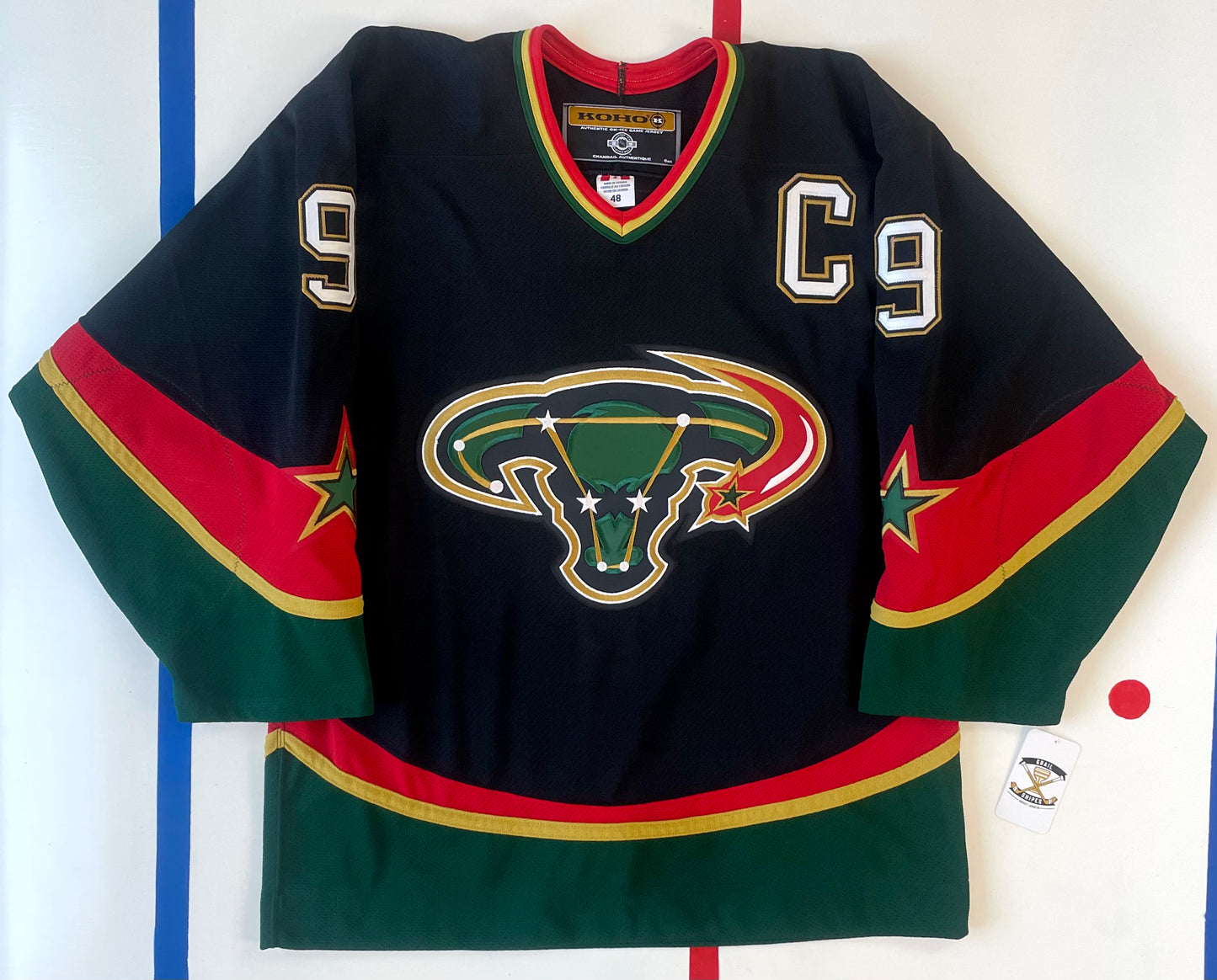 Dallas Stars 2003-2004 Mike Modano “Mooterus” Hockey Jersey (48/Large)