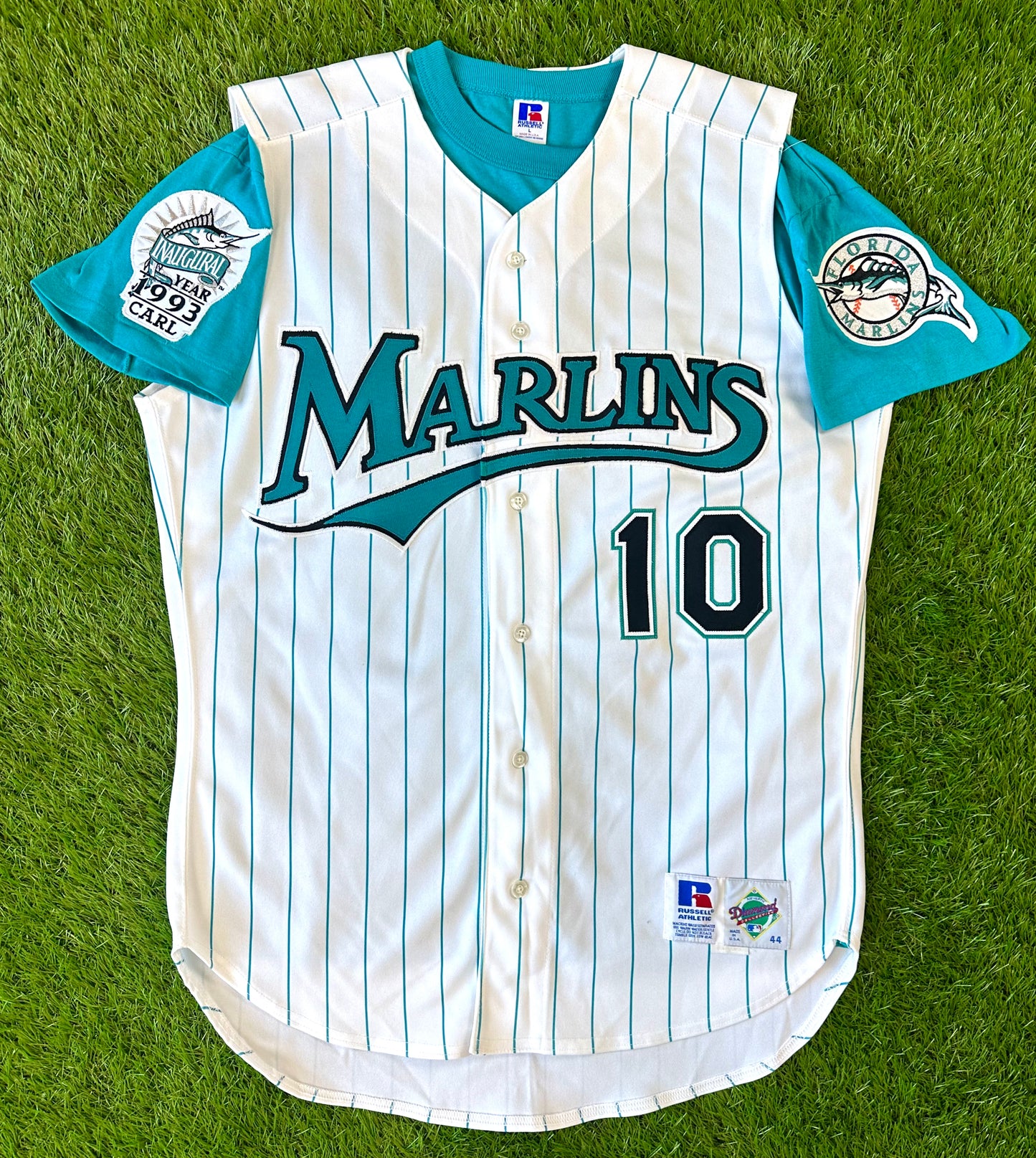 Florida Marlins 1993 Gary Sheffield Alternate Vest MLB Baseball Jersey (44/Large)