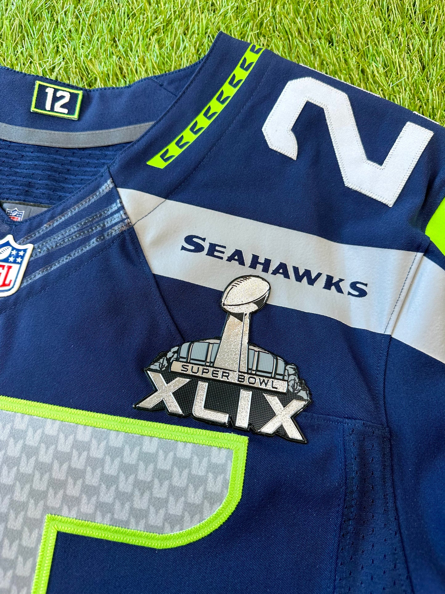 Seahawks super on sale bowl jersey