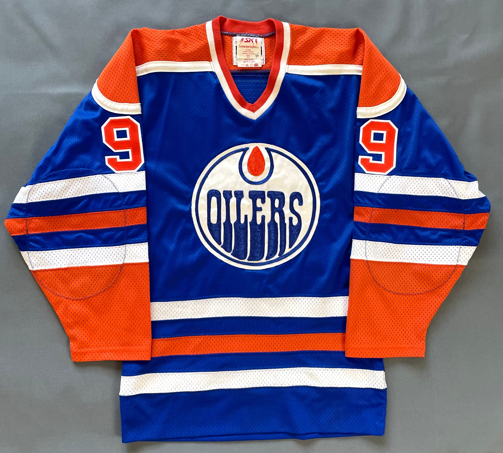 Vintage Wayne Gretzky Edmonton Oilers Hockey T-shirt NHL 