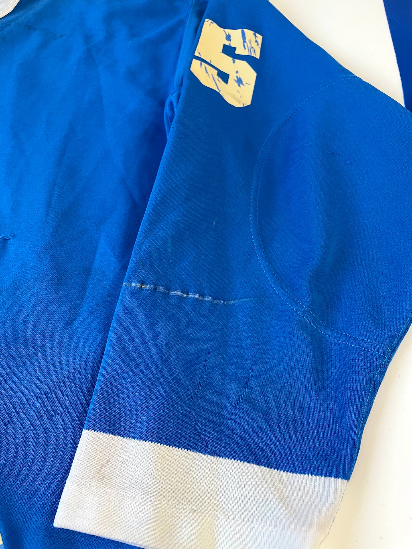 Quebec Nordiques 1982-83 Richard David Game Worn Hockey Jersey (48/Large)