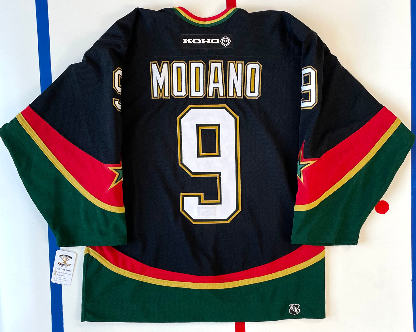 Dallas Stars 2003-2004 Mike Modano “Mooterus” Hockey Jersey (48/Large)