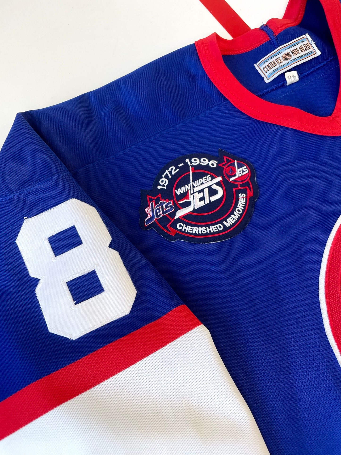 Winnipeg Jets 1996 Teemu Selanne Hockey Jersey (48/Large)