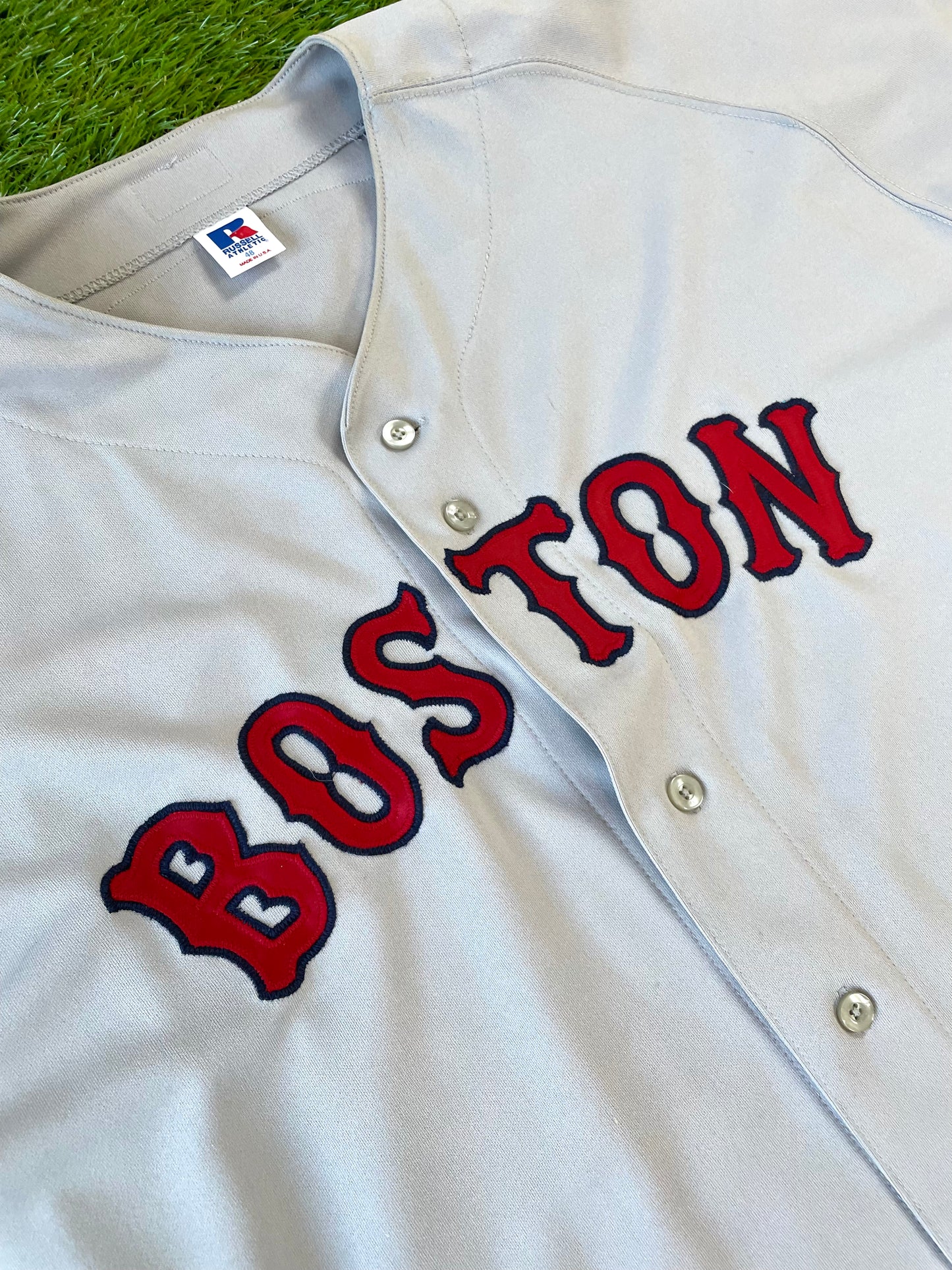 Boston Red Sox Pedro Martinez 2004 World Series MLB Baseball Jersey (48/XL)