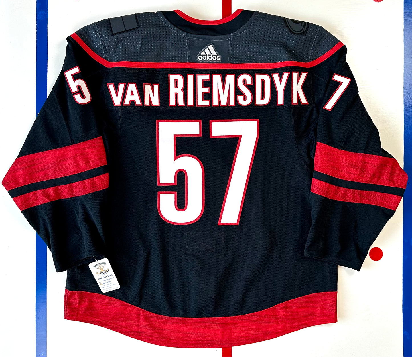Carolina Hurricanes 2019-2020 Trevor Van Riemsdyk NHL Hockey Jersey (56/XXL)
