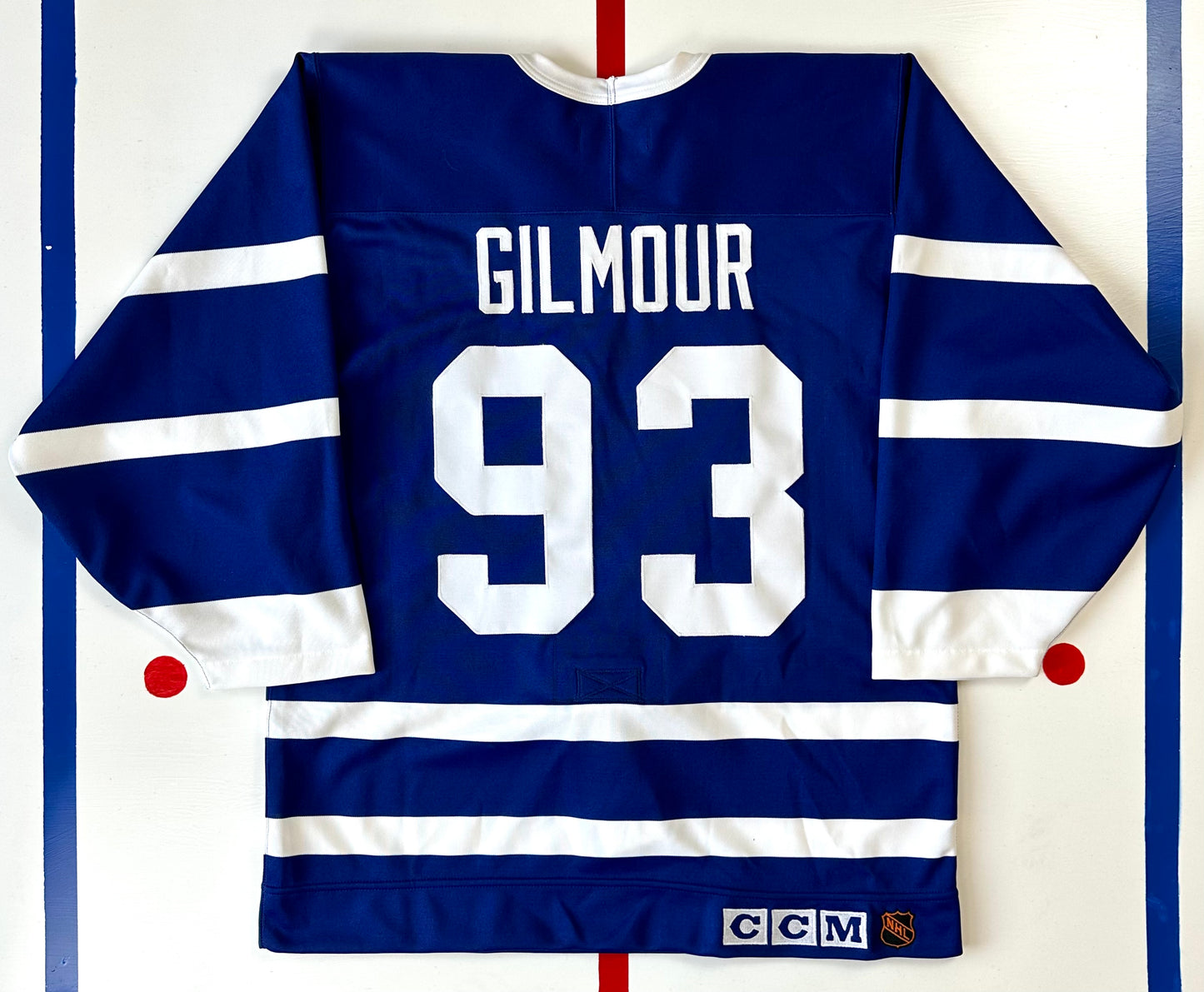 Toronto Maple Leafs 1991-1992 Doug Gilmore TBTC NHL Hockey Jersey (44/Medium)