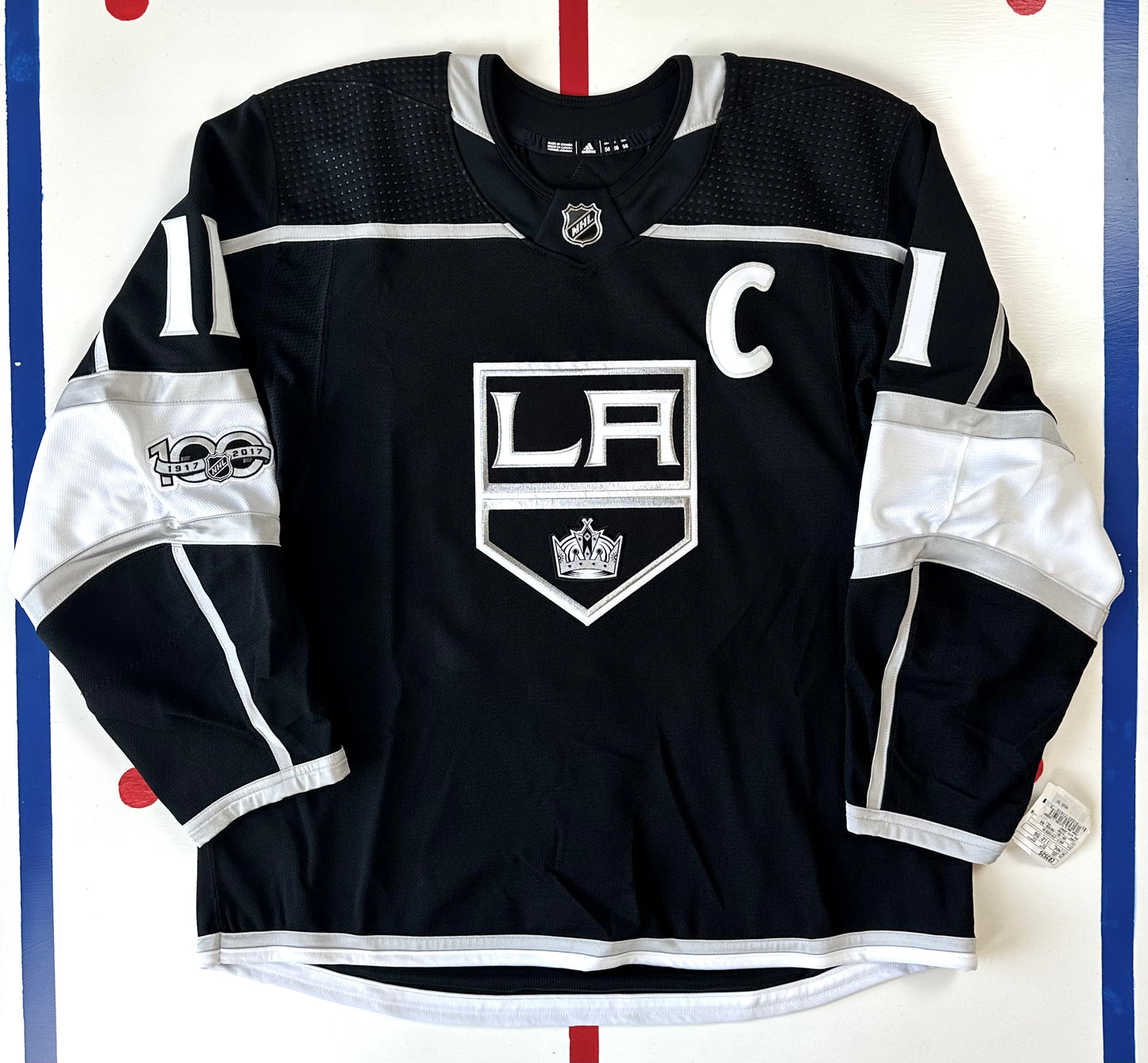 LA Kings 2017 Anze Kopitar NHL Hockey Jersey (56/XXL)