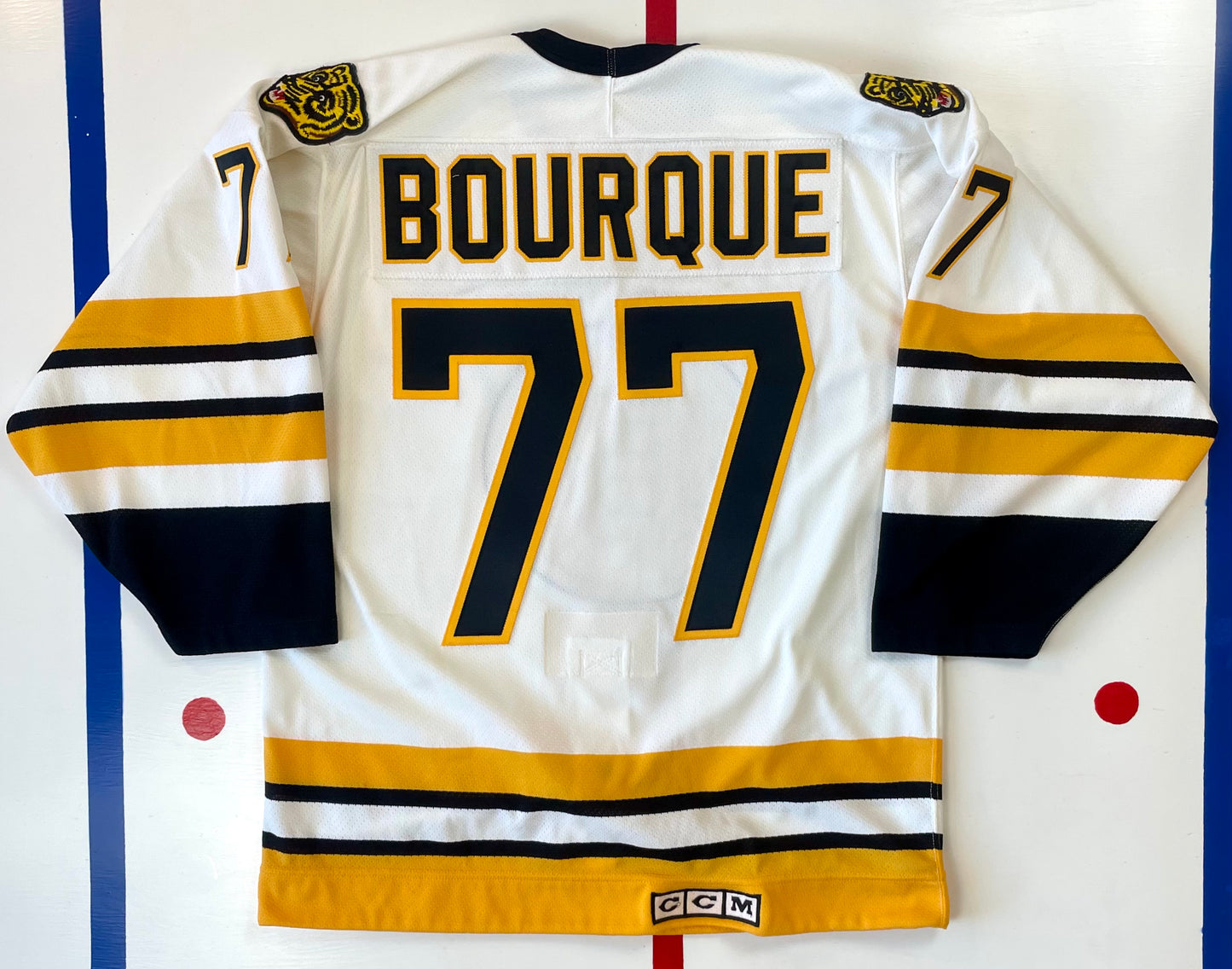 RAYMOND BOURQUE  Boston Bruins 1990 CCM Vintage Home NHL Hockey Jersey