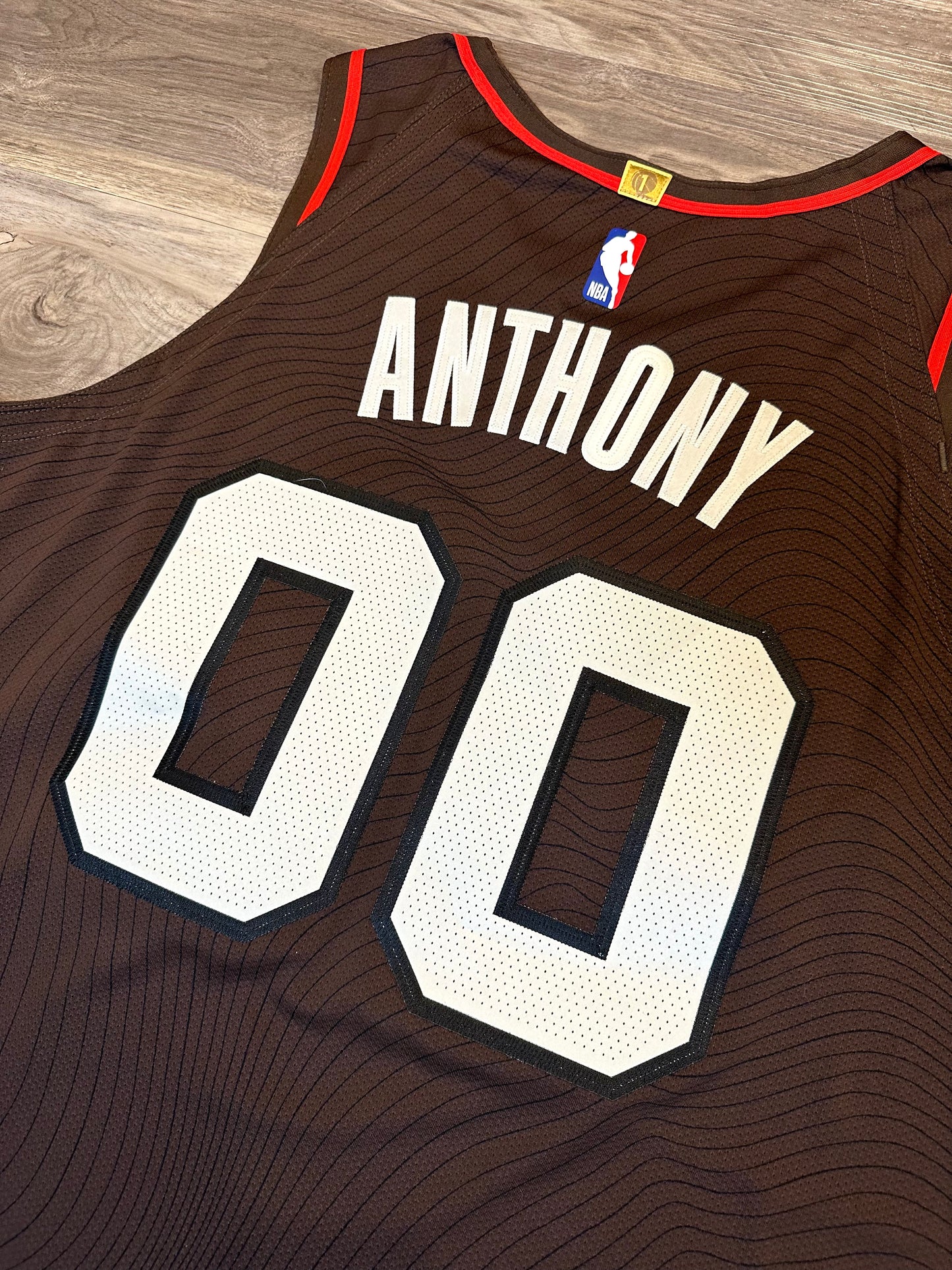 Portland Trail Blazers Carmelo Anthony 2020-2021 Oregon City Edition NBA Basketball Jersey (52/XL)