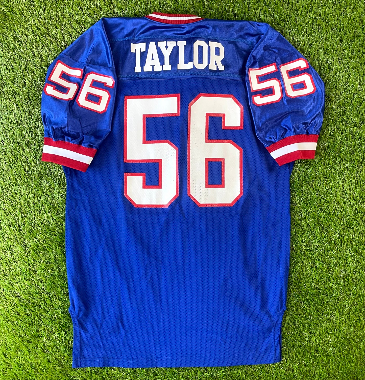 New York Giants Lawrence Taylor 1990 Super Bowl XXV Football Jersey (XL)