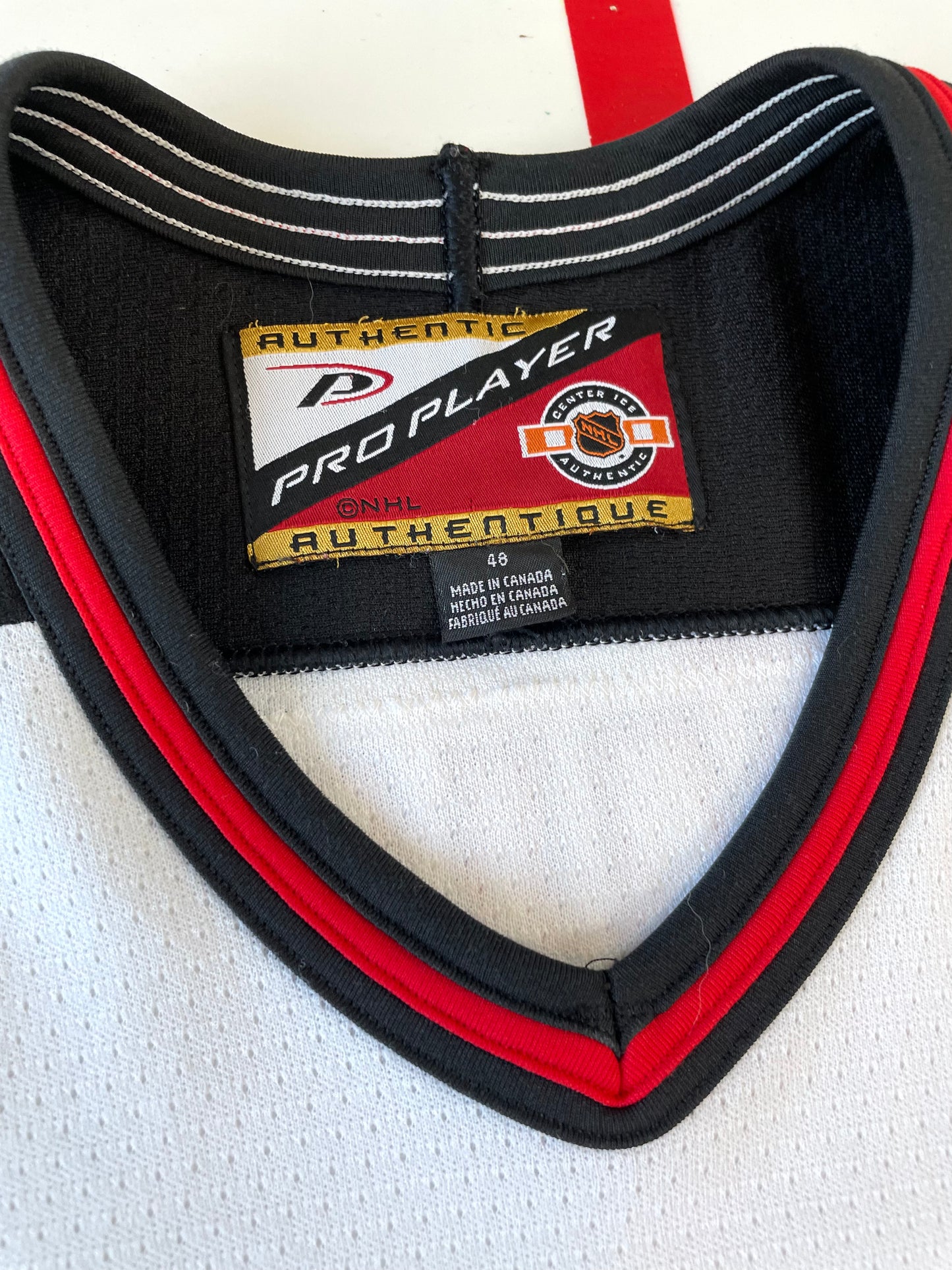 New Jersey Devils Claude Lemieux 2000 Stanley Cup Finals Hockey Jersey 48 (Large)
