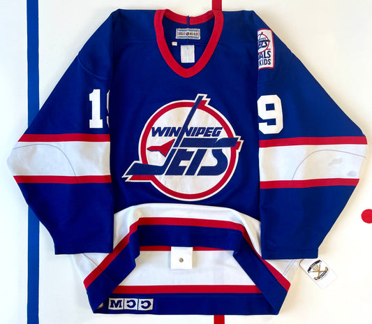 Winnipeg Jets 1990-91 Kris Draper Hockey Jersey (48/Large)