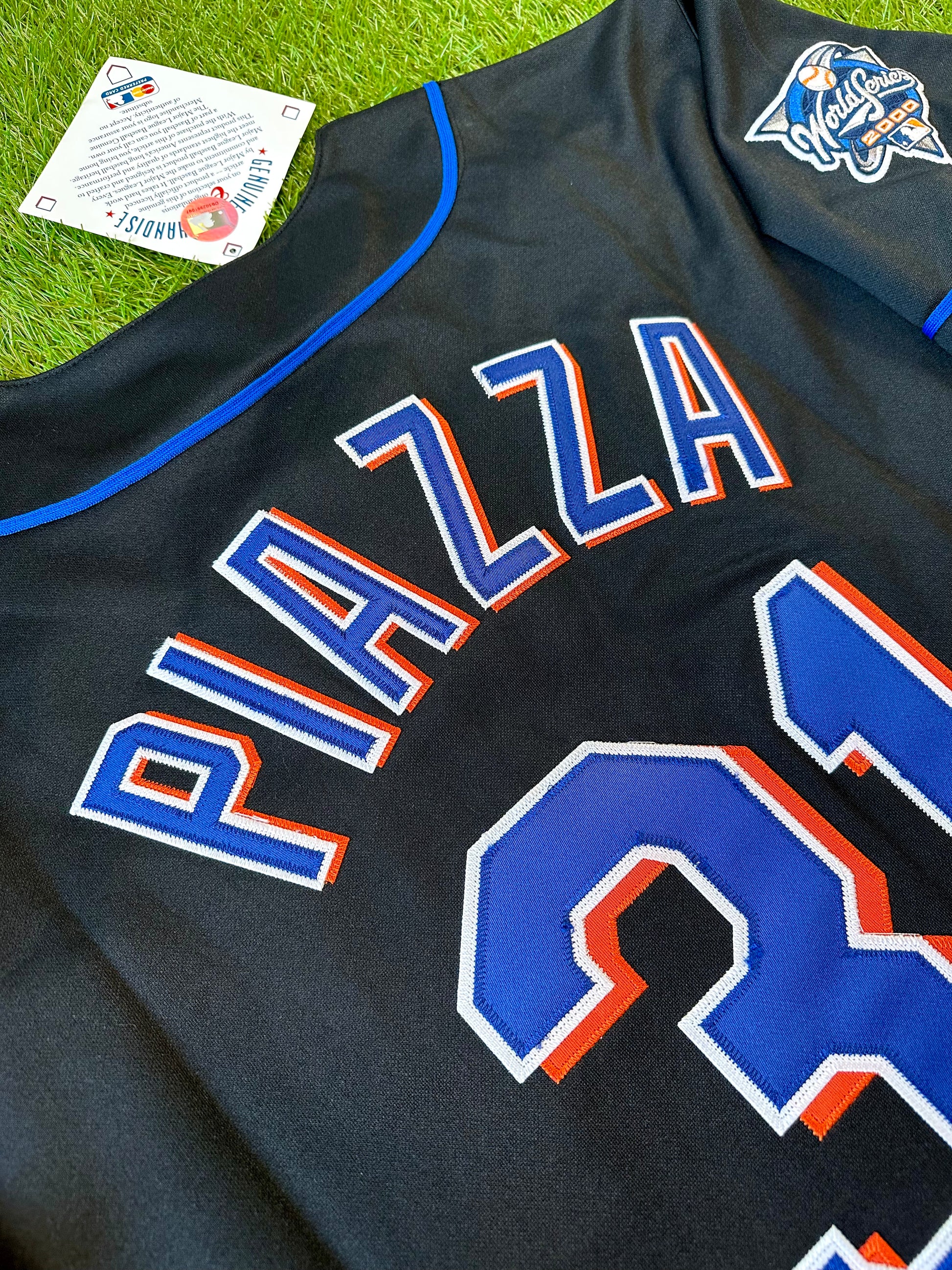 Mike Piazza New York Mets 2000 World Series (Home/Road/Alt) Men's  Jersey