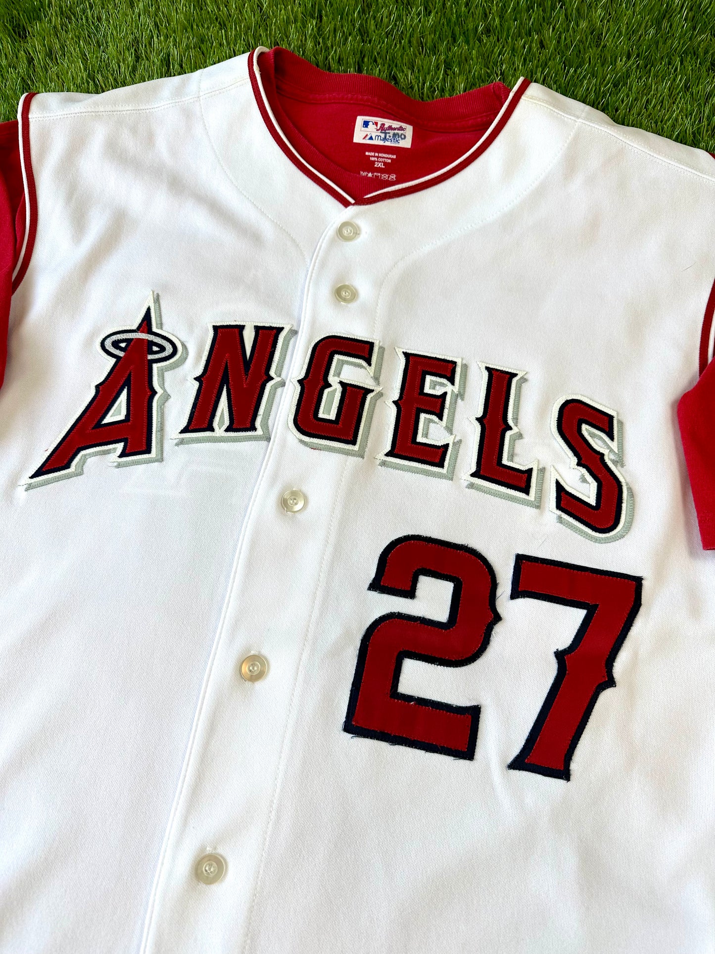Los Angeles Angels of Anaheim 2004-2007 Vladimir Guerrero Alternate Vest MLB Baseball Jersey (52/XXL)