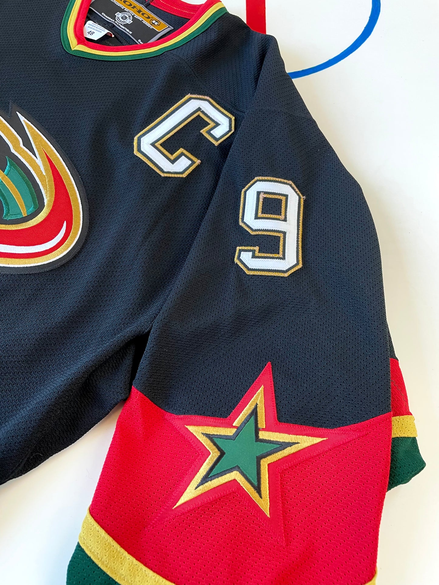 Dallas Stars 2003-2004 Mike Modano “Mooterus” Hockey Jersey (48/Large)