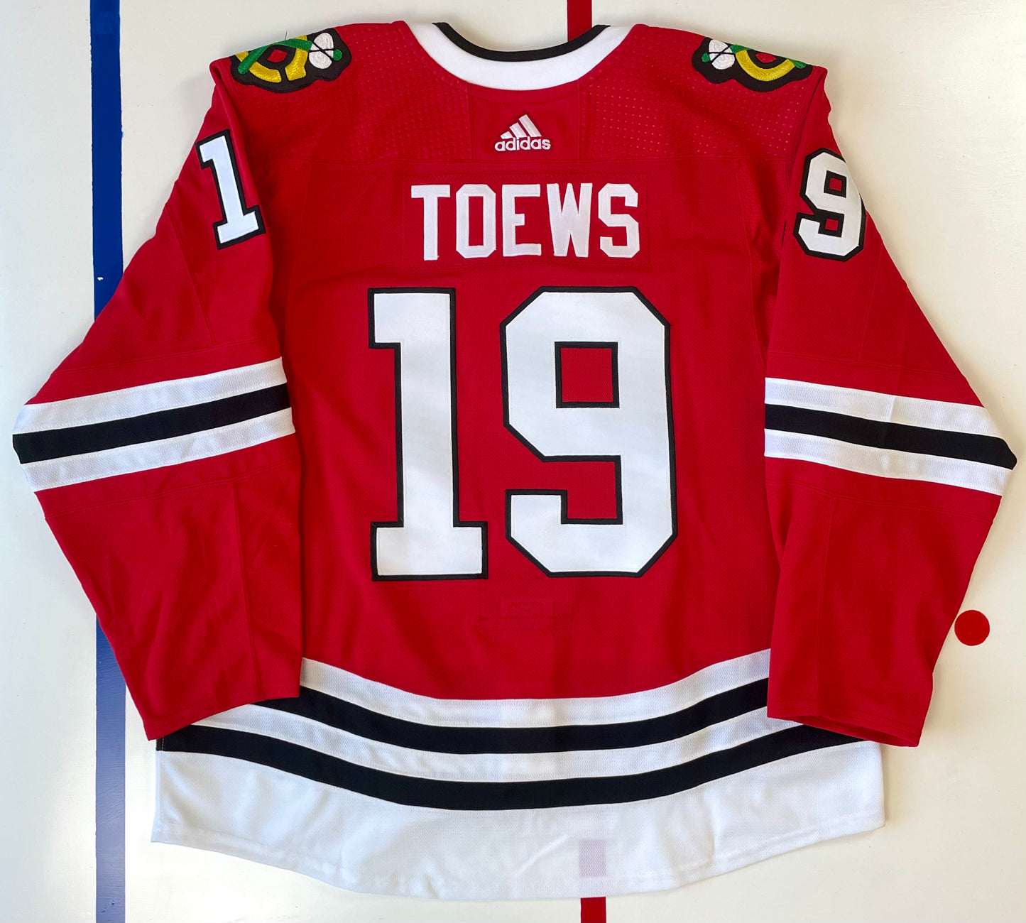 Chicago Blackhawks 2017-2019 Jonathan Toews Hockey Jersey (58/XXXL)