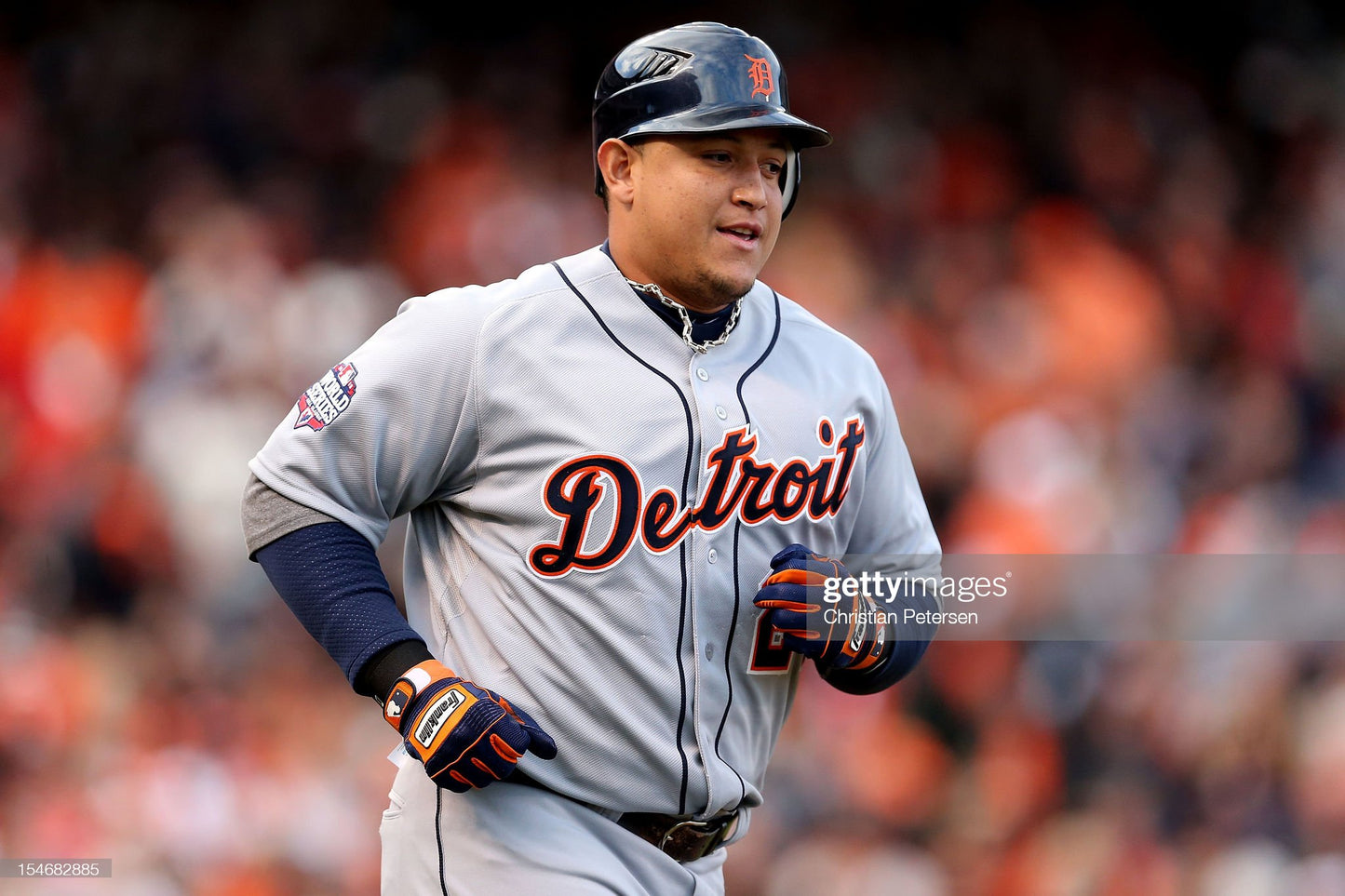 Detroit Tigers Miguel Cabrera 2012 World Series MLB Baseball Jersey (52/XXL)