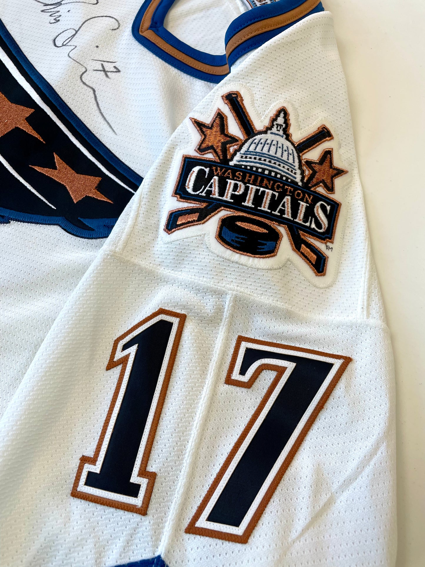 Washington Capitals Chris Simon 1998 Stanley Cup Finals NHL Hockey Jersey (54/XXL)