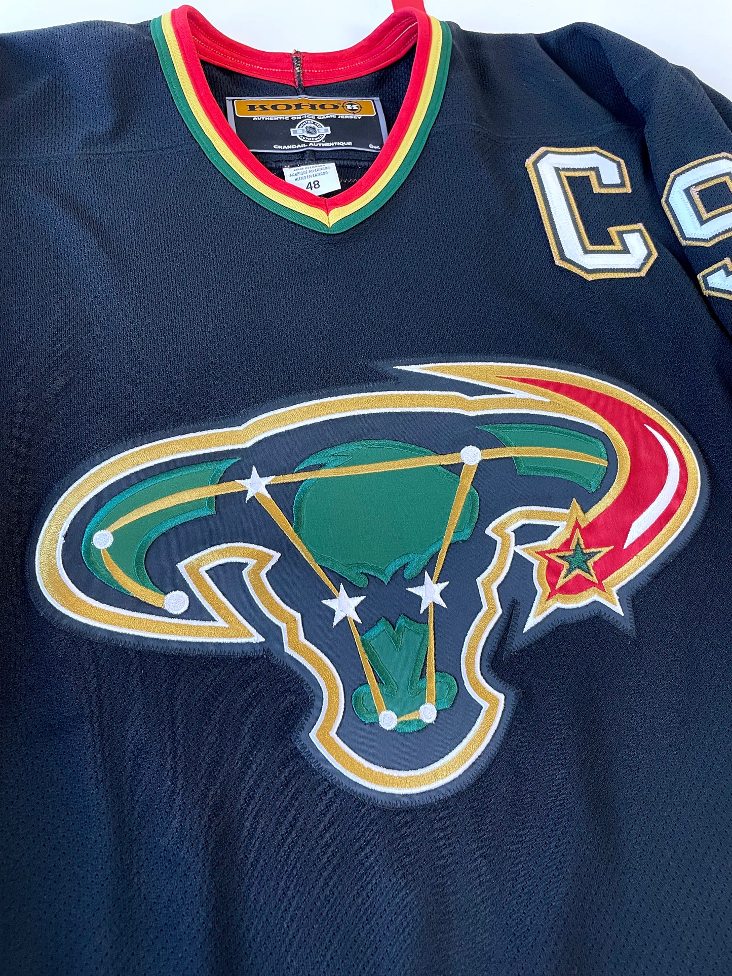 Dallas Stars 2003-2004 Mike Modano “Mooterus” Hockey Jersey (48/Large)