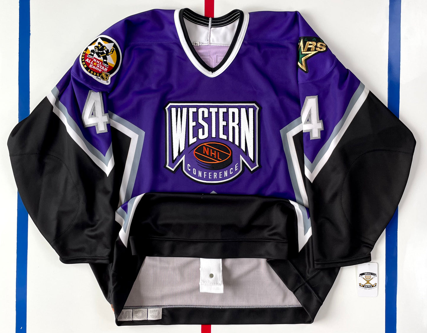 Kevin Hatcher 1996 NHL All-Star Game Western Conference Jersey (56/XXL)