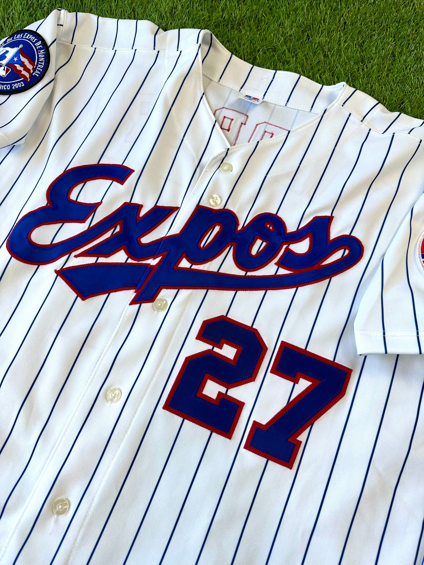 Montreal Expos 2003 Vladimir Guerrero MLB Baseball Jersey (48/XL)