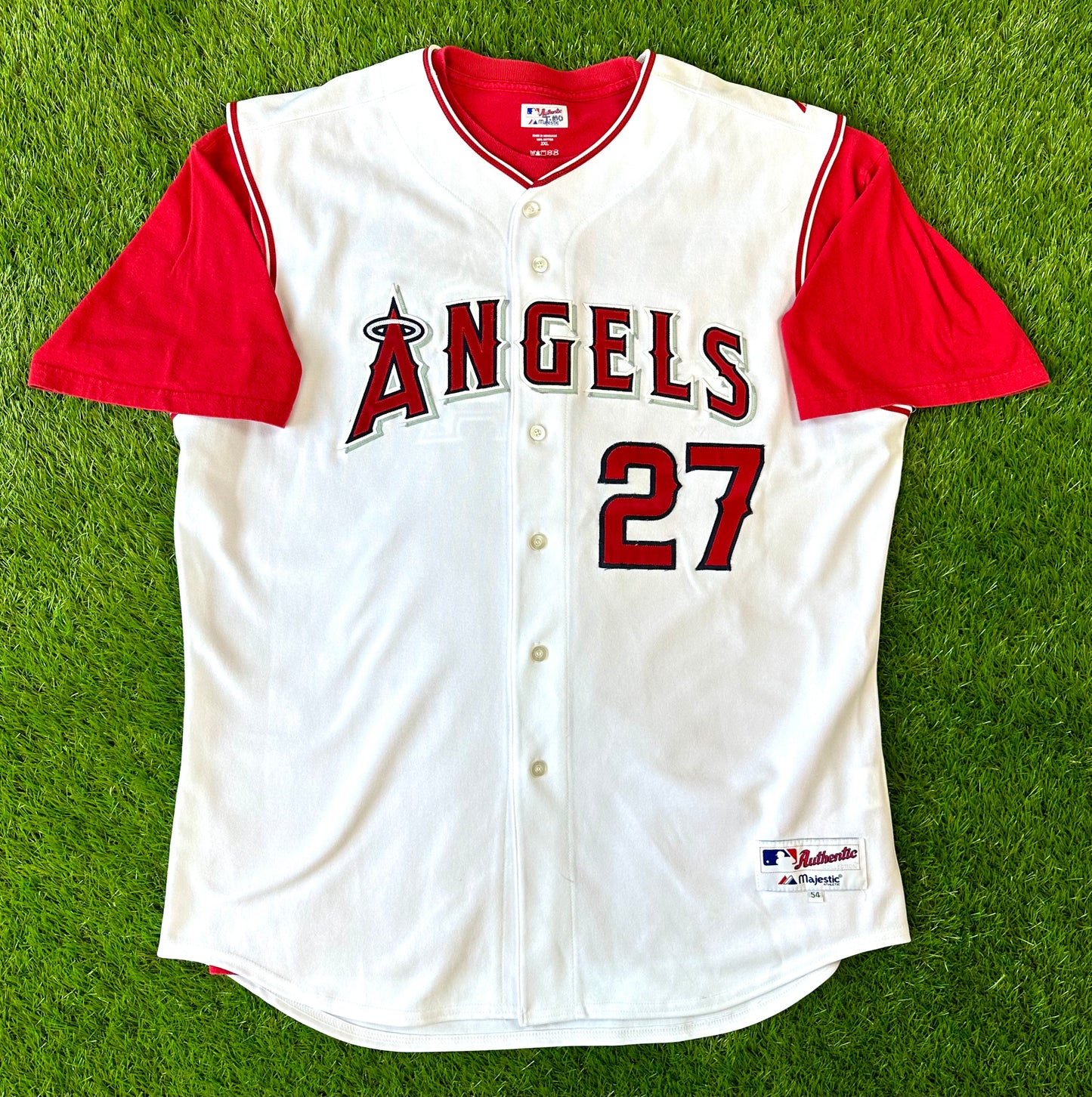 Los Angeles Angels of Anaheim 2004-2007 Vladimir Guerrero Alternate Vest MLB Baseball Jersey (52/XXL)