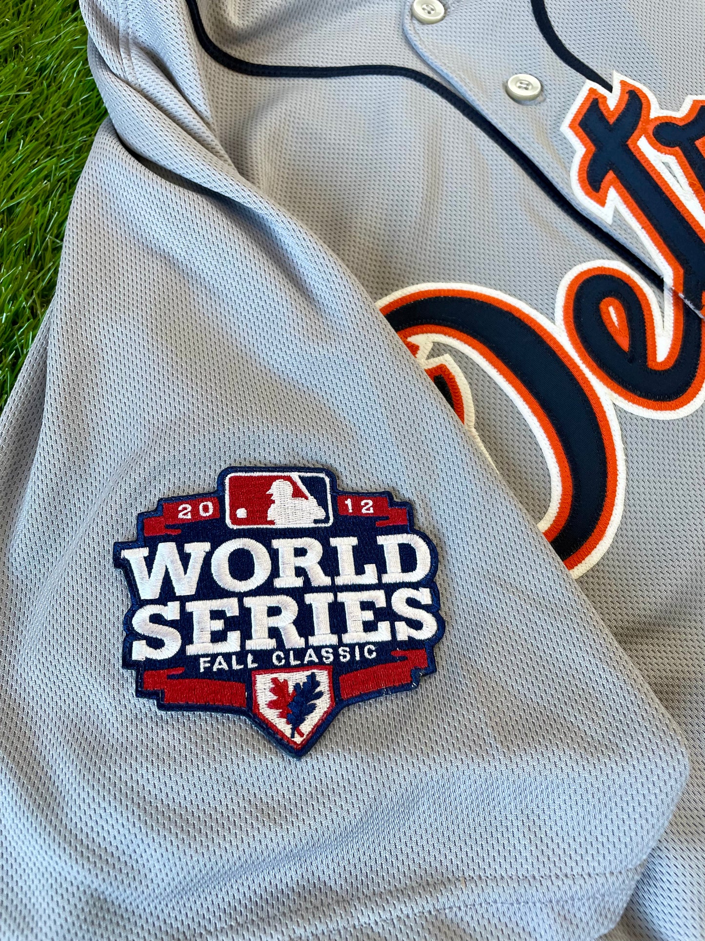 Detroit Tigers Miguel Cabrera 2012 World Series MLB Baseball Jersey (52/XXL)