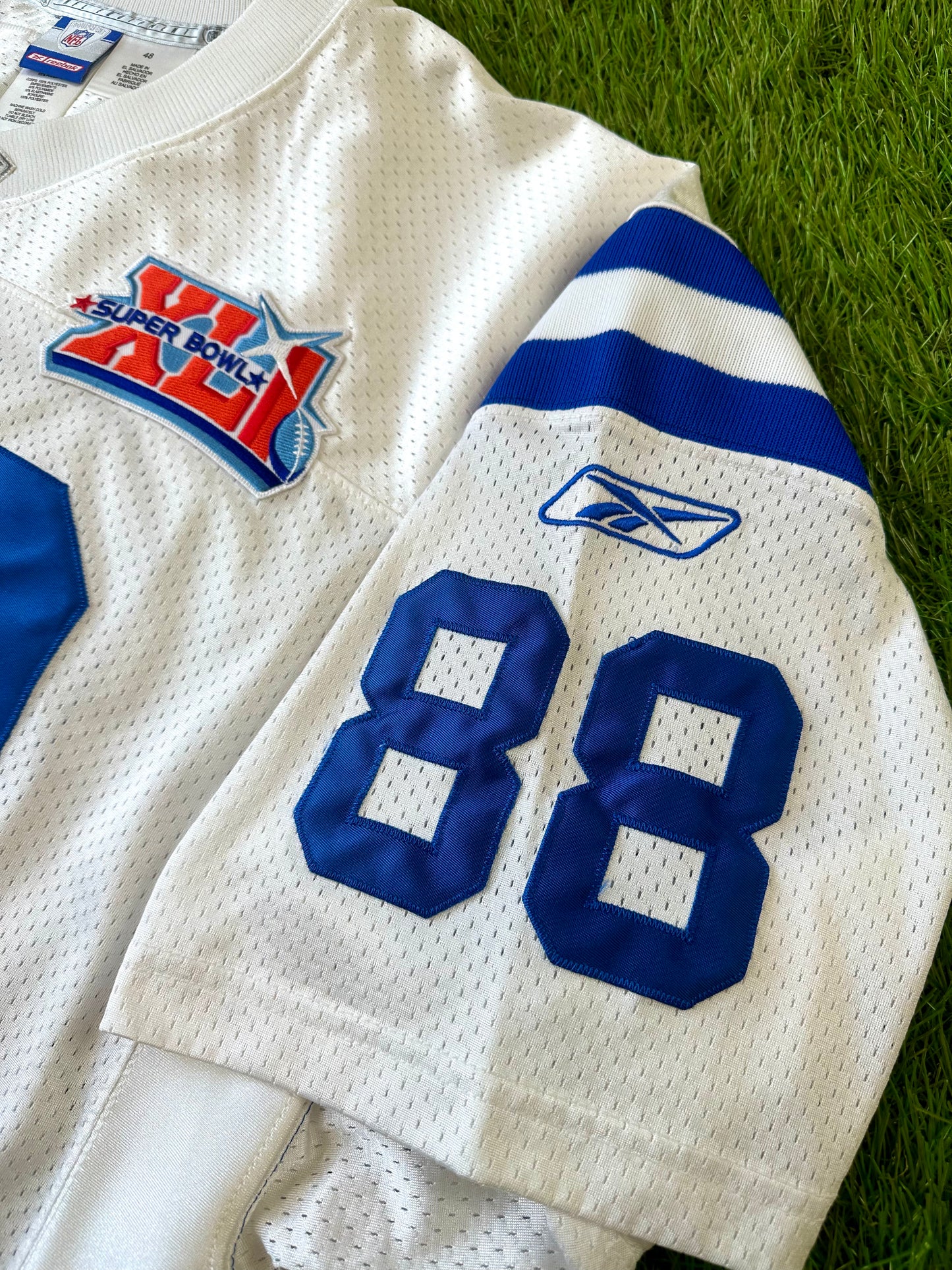 Indianapolis Colts 2006-2007 Marvin Harrison Super Bowl XLI NFL Football Jersey (48/Large)