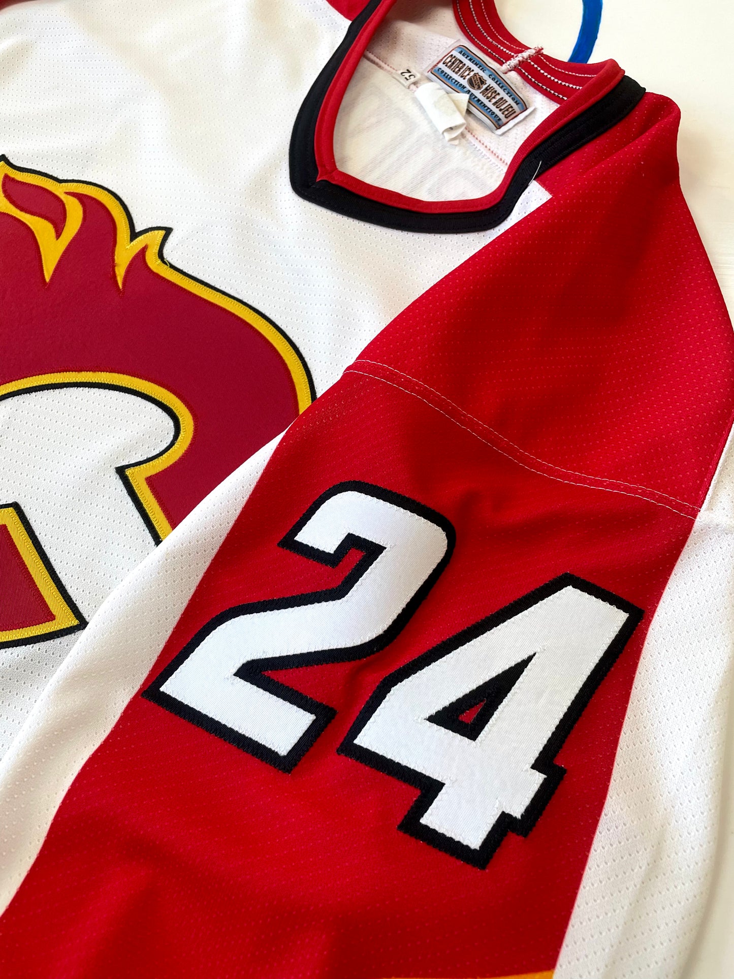 Calgary Flames 1996-1997 Jarome Iginla NHL Hockey Jersey (52/XL)