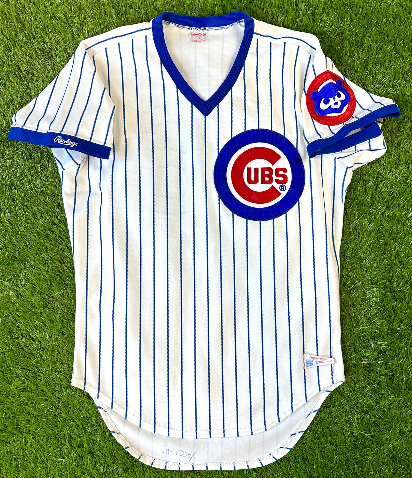 Chicago Cubs 1987 Gary Matthews MLB Baseball Jersey (38/Medium)