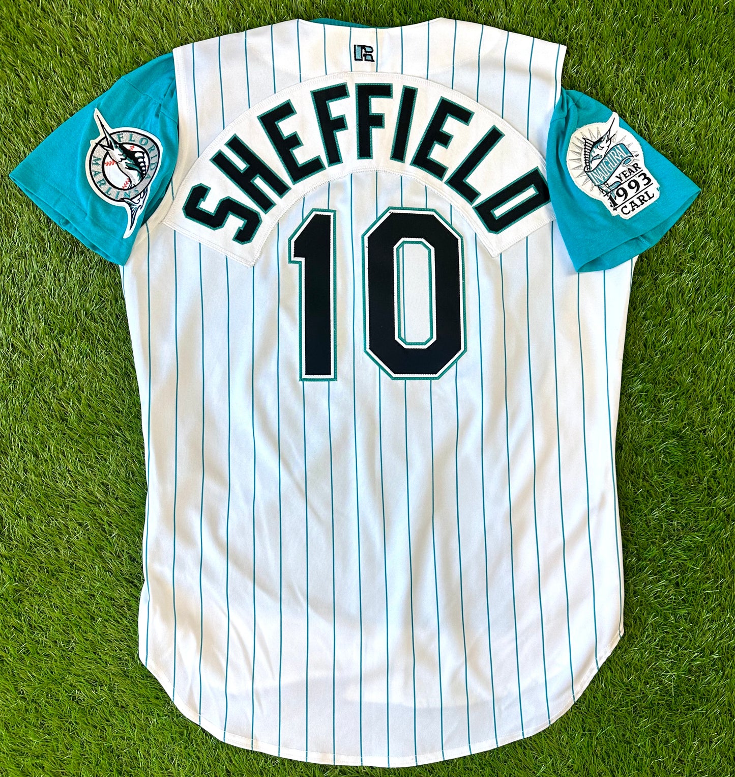 Florida Marlins 1993 Gary Sheffield Alternate Vest MLB Baseball Jersey (44/Large)